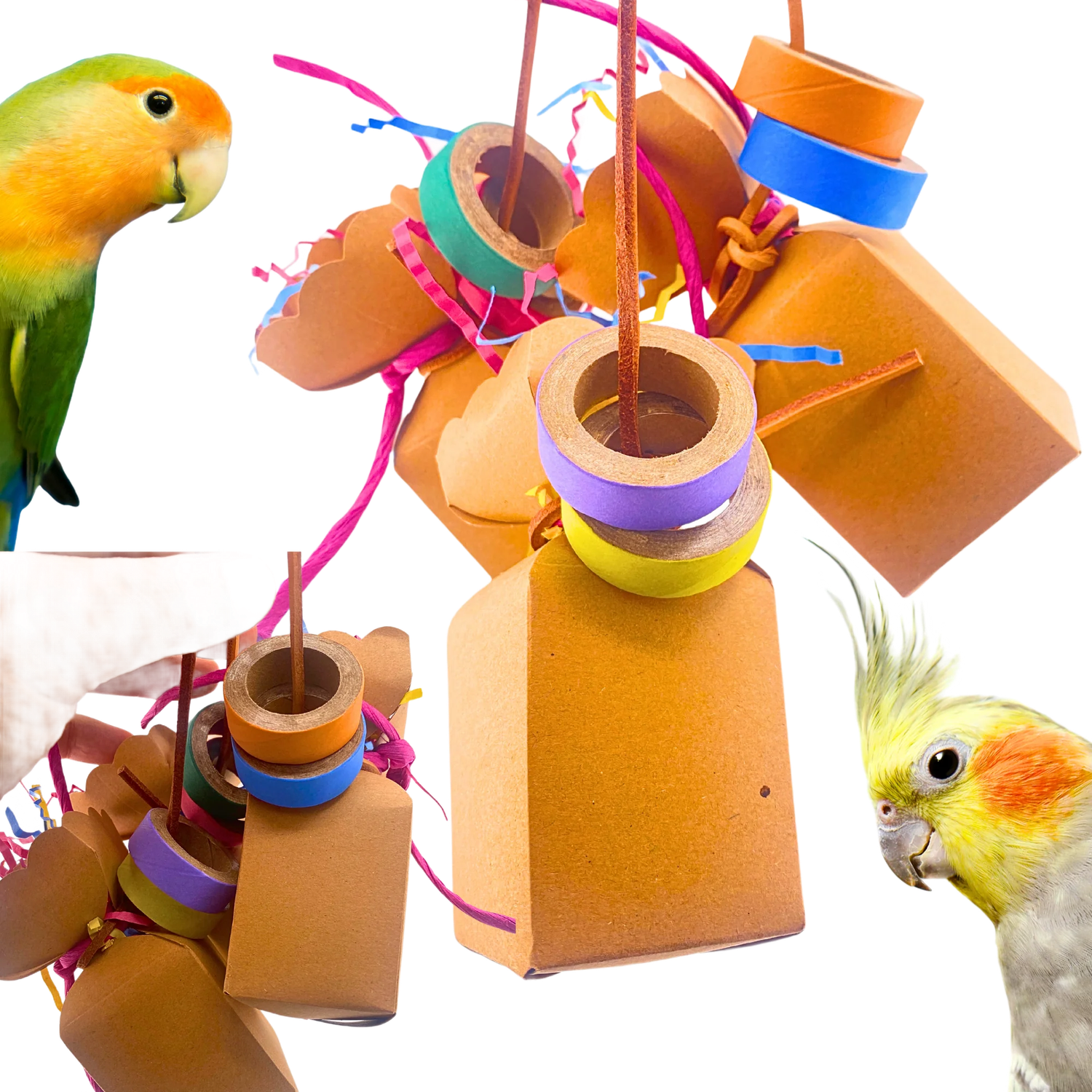 Leather Surprise - by Bonka Bird Toys