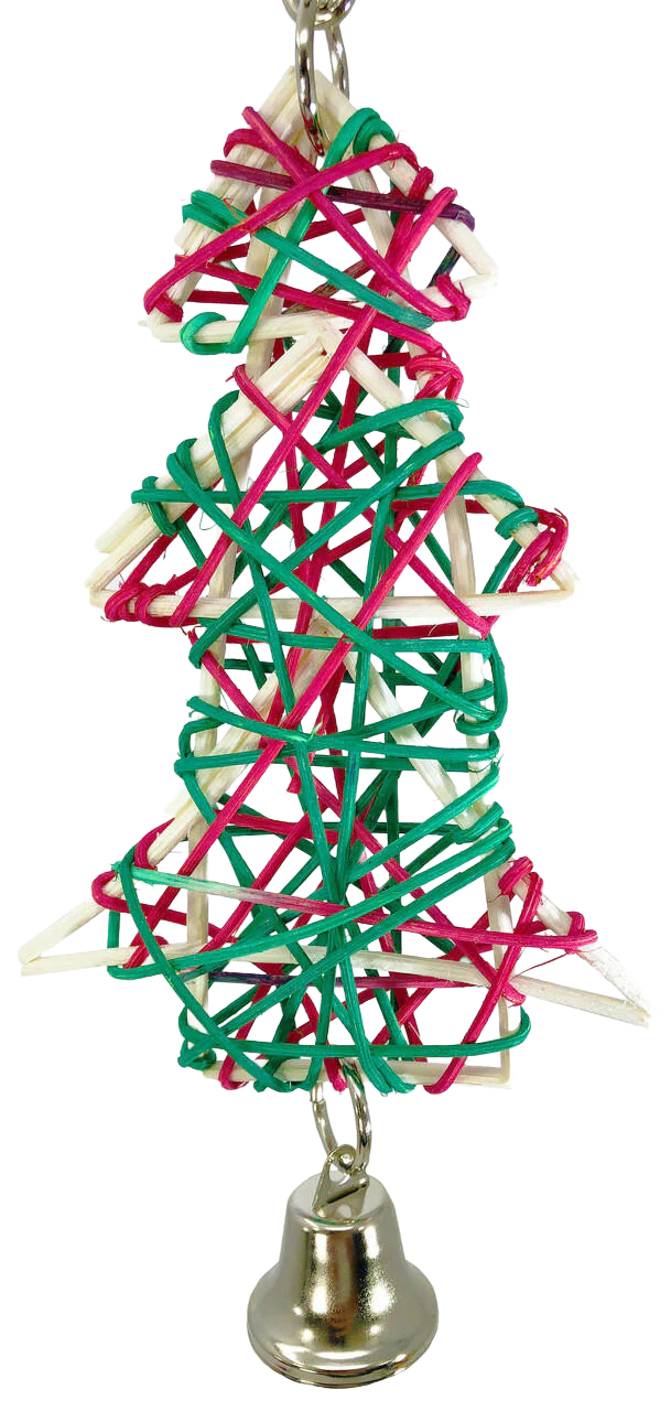 Large Christmas Tree Bird Toy by Bonka Bird Toys