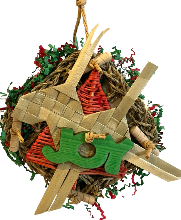 St Nick Seagrass Stocking by Feathered Addictions