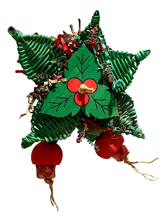 Spirit of the Holidays Poinsetta by Feathered Addictions