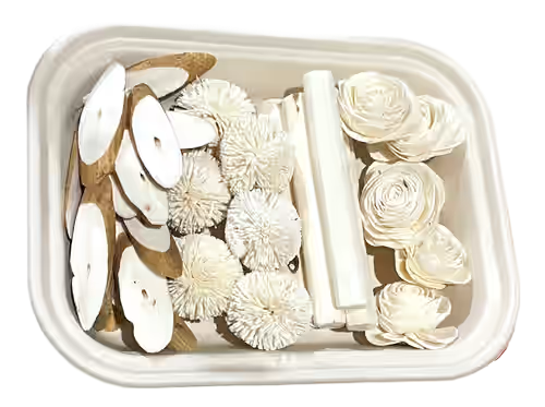 Nicely Naked Sola Blissful Box with Reusable Foraging Tray by Feathered Addictions