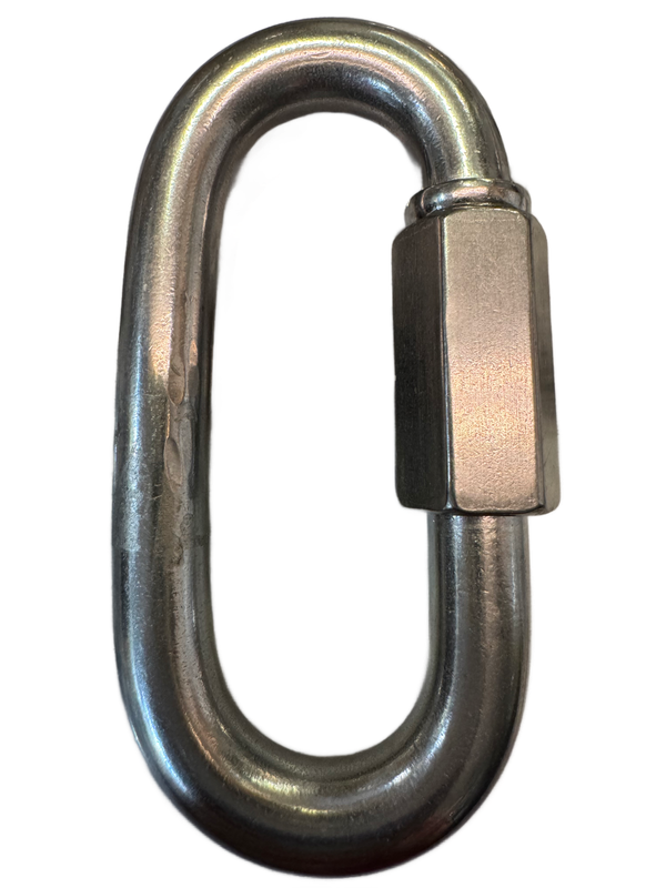 Extra Large Stainless Steel Toy Holder Quick Link or Foot Toy