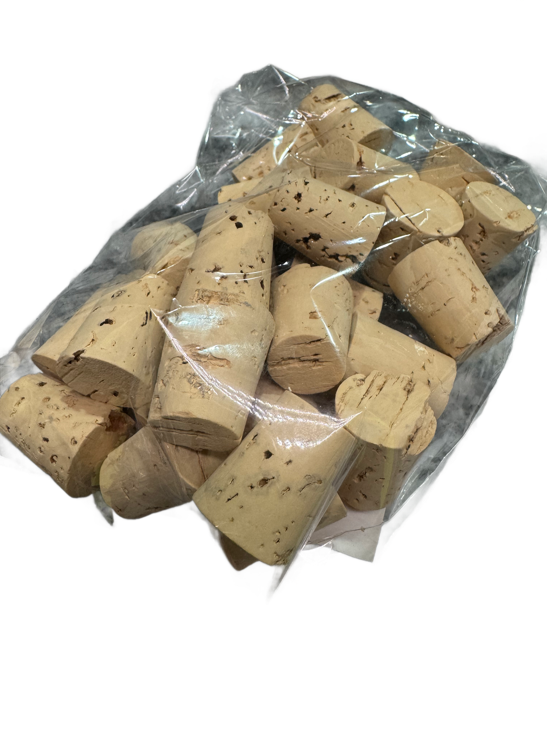 25 Pack large natural corks by Bite Me Birdie