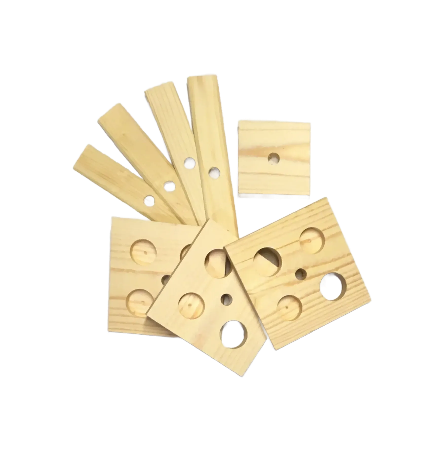 Refill Kit for the Medium Baffler with Stainless Eye Hook by Birdie Buddy
