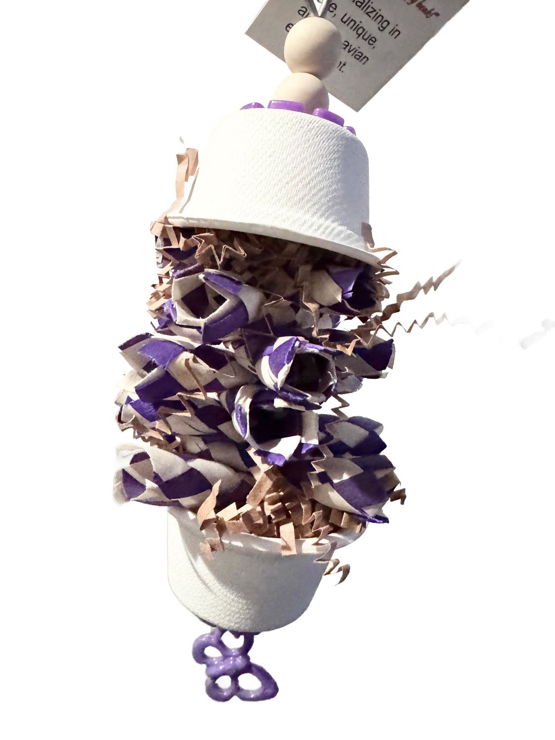 Cups n Traps by Birdie Box Bird Toys