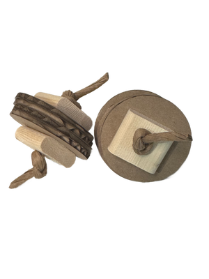 CB Rounder Footie by Birdie Box Bird Toys