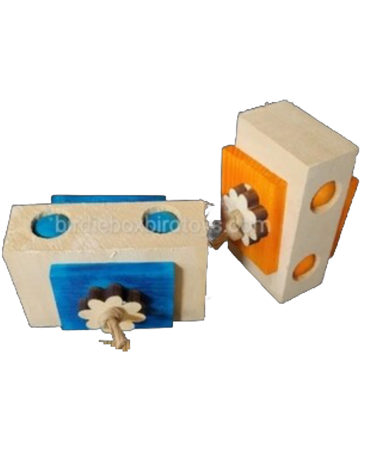 Bead Bar (BB) Footie by Birdie Box Bird Toys