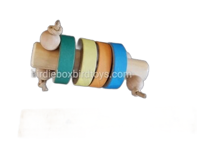 Bageler Footie by Birdie Box Bird Toys