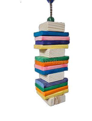 Weebert Hanging Toy by Birdie Box Bird Toys