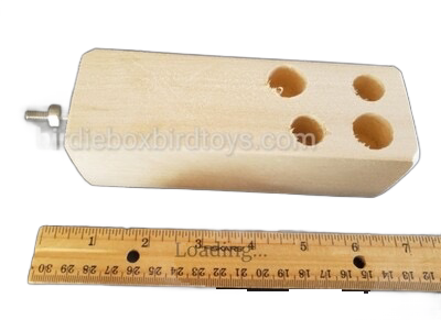 Buffet Perch by Birdie Box Bird Toys