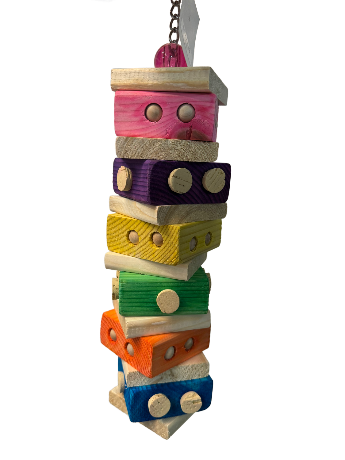 All Mixed Up Hanging Toy by Birdie Box Bird Toys