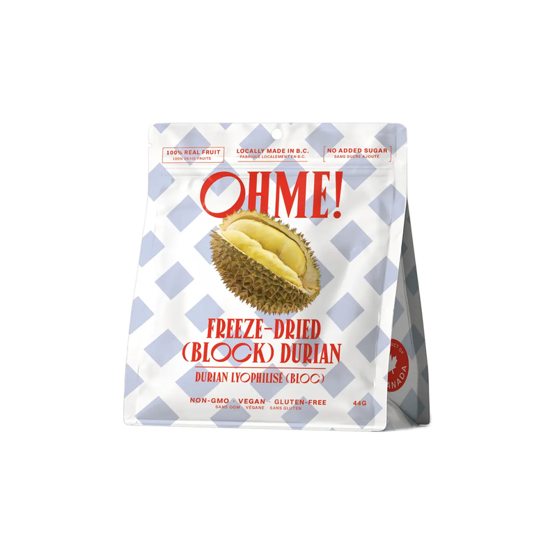Freeze Dried Durian Fruit (Block) - 1.5 Cups / 2 oz