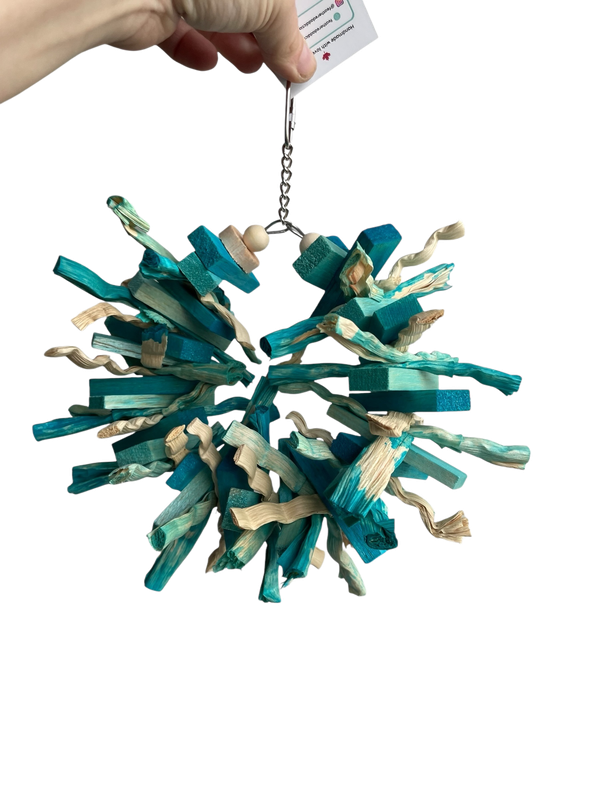 Crunchy Cold Snap Wreath by Feathered Addictions