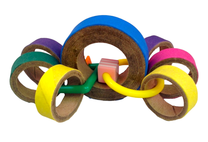 Bagel Bruiser Foot Toy by Feathered Addictions