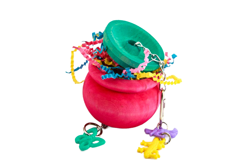 Pot o Gold Foraging Toy - by The Best Bird Toys
