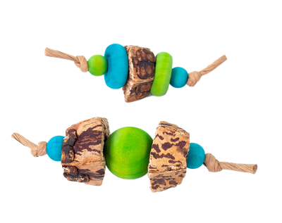 Crunch n Munch Set of 2 Foot Toy set - by The Best Bird Toys