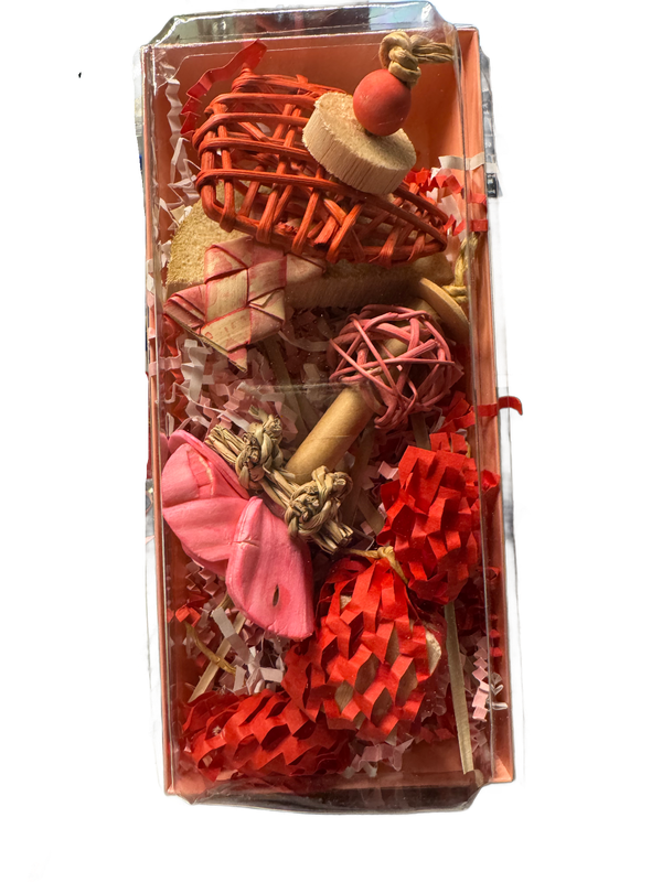 Footie Boutique set of 3 Foot Toys in a Box - by Feathered Addictions