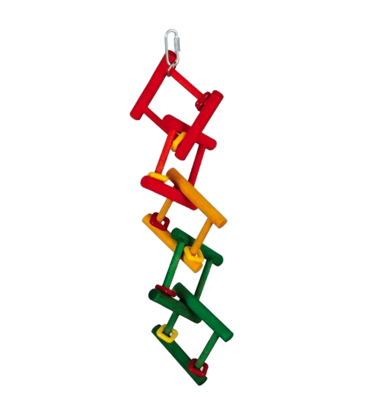Broken Ladder Bird Toy for Medium Birds by Featherland Paradise