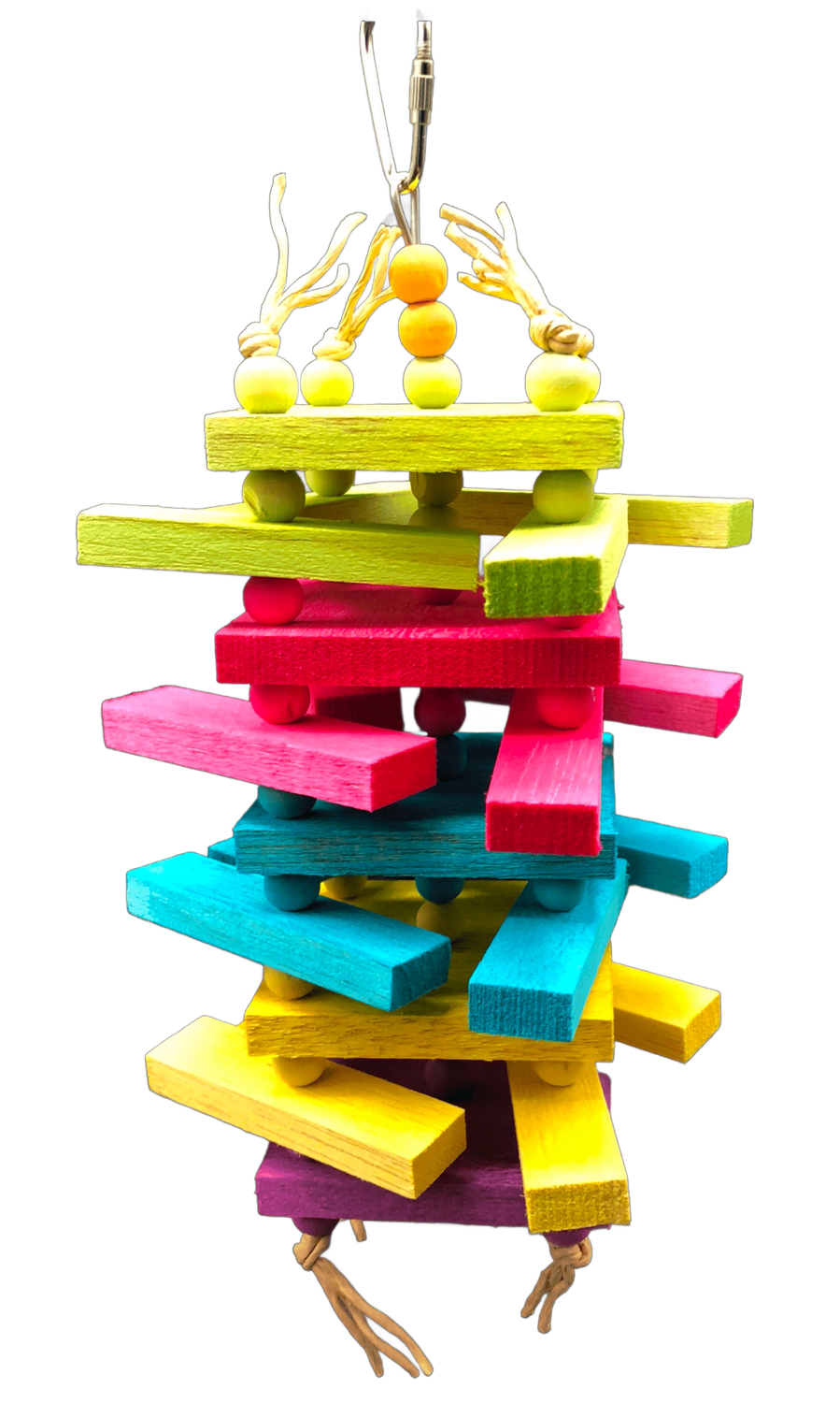 Big Boy Rainbow Balsa Sticky Stacker - Medium Size by Feathered Addictions