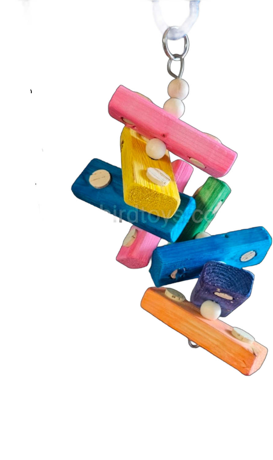 Twisted Cork by Birdie Box Bird Toys