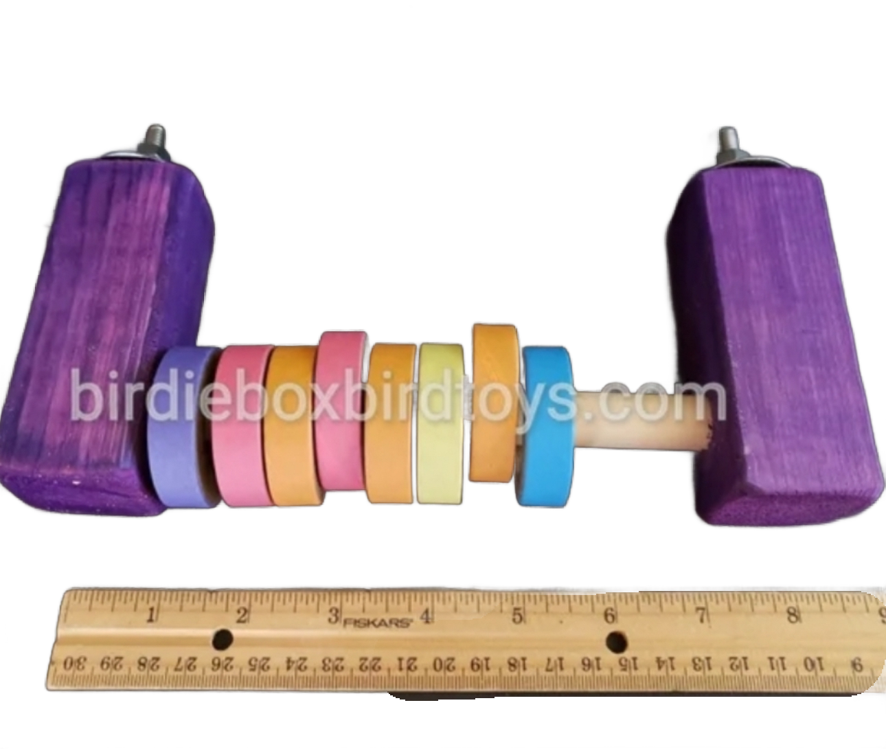 Bagel Bar by Birdie Box Bird Toys