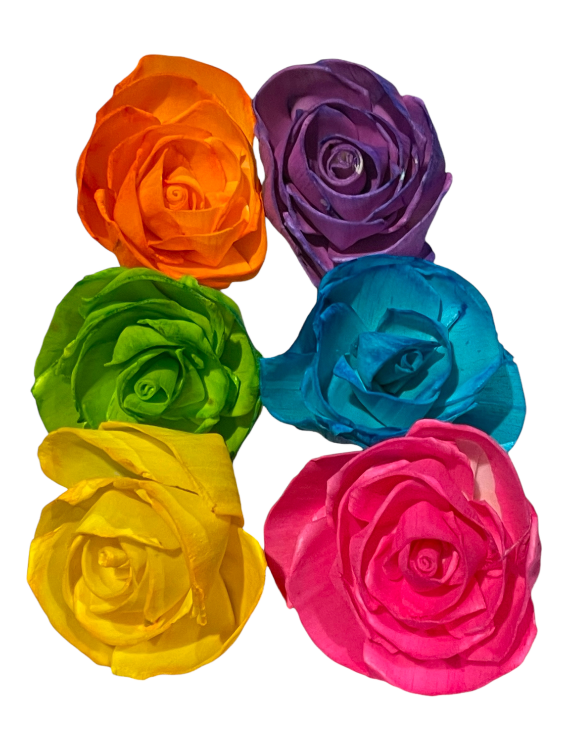 3 Pack Sola Fluffy Rose Color by Feathered Addictions