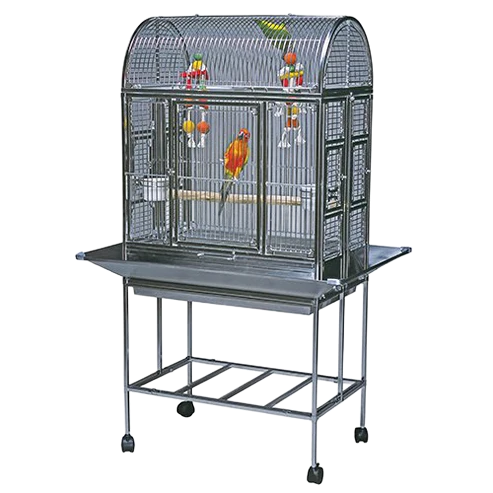 Stainless Steel Ellicot Manor Bird Cage - By Caitec
