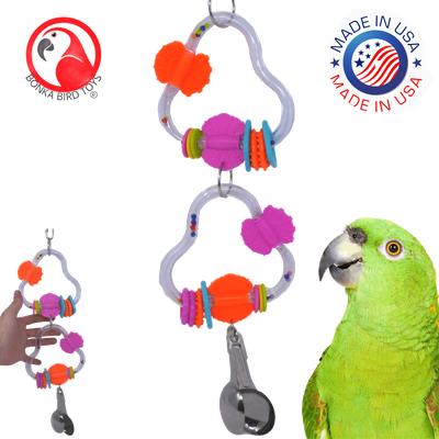 Duo Puzzle Play Hanging Toy by Bonka Bird Toys