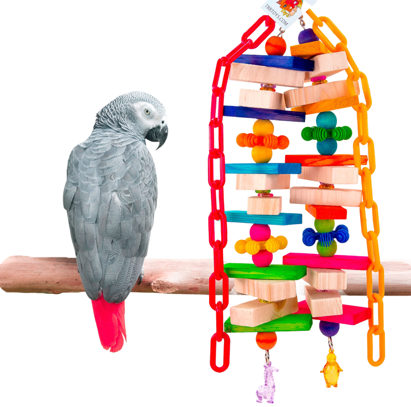 Starburst Hanging Toy for Medium and Large Birds by The Best Bird Toys