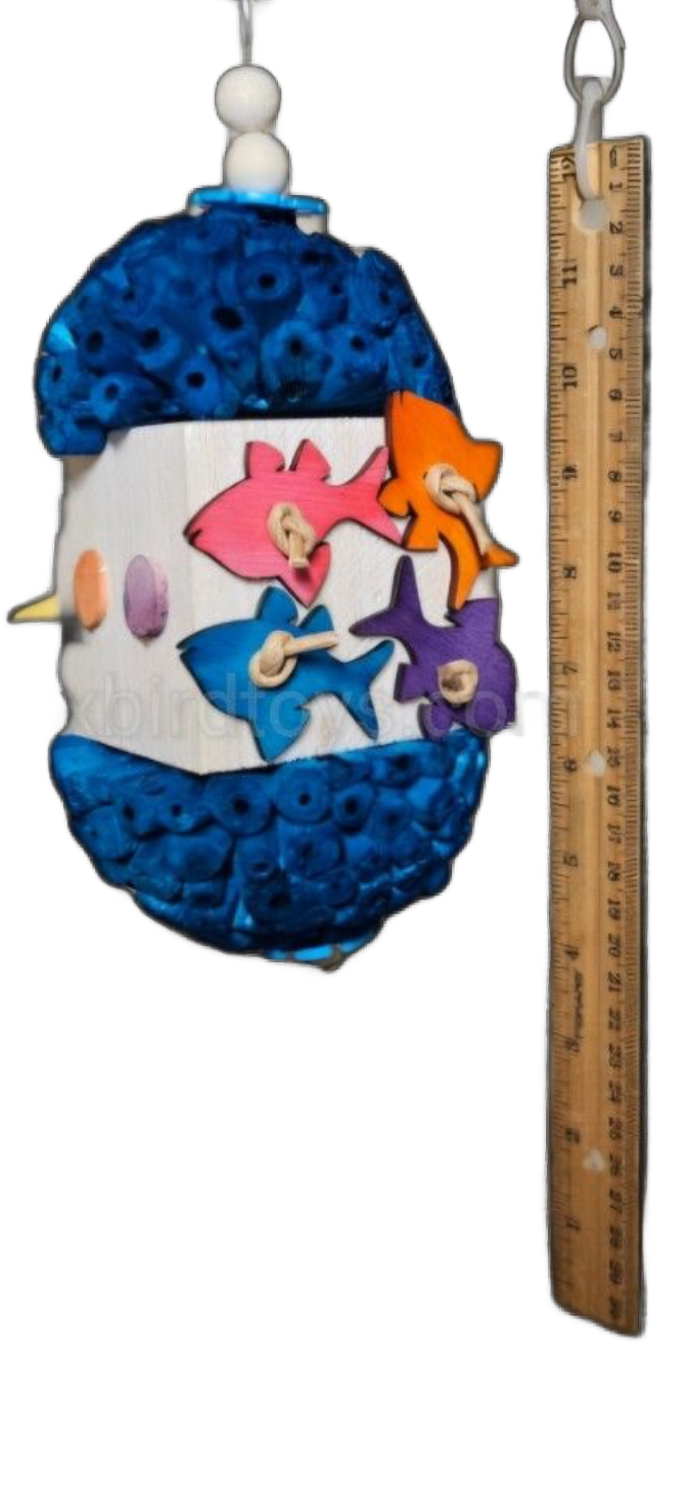 School of Fishes by Birdie Box Bird Toys