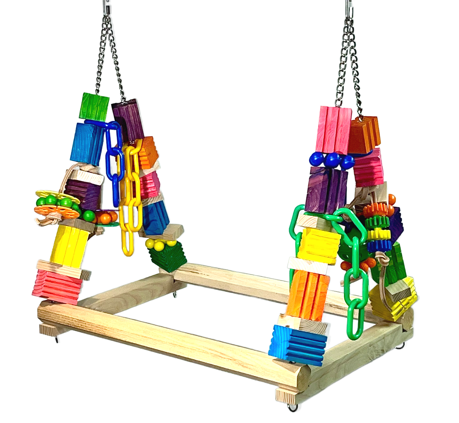 REFILL PACK for The Ultimate Refillable Play Station Swing - for Large and Extra Large Birds by Bite Me Birdie