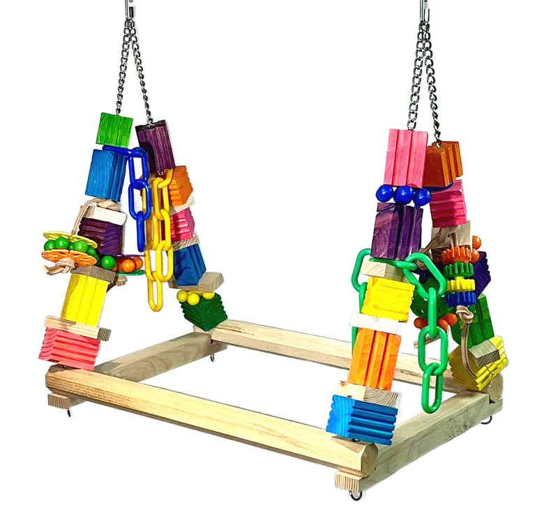 REFILL PACK for The Ultimate Refillable Play Station Swing - for Large and Extra Large Birds by Bite Me Birdie