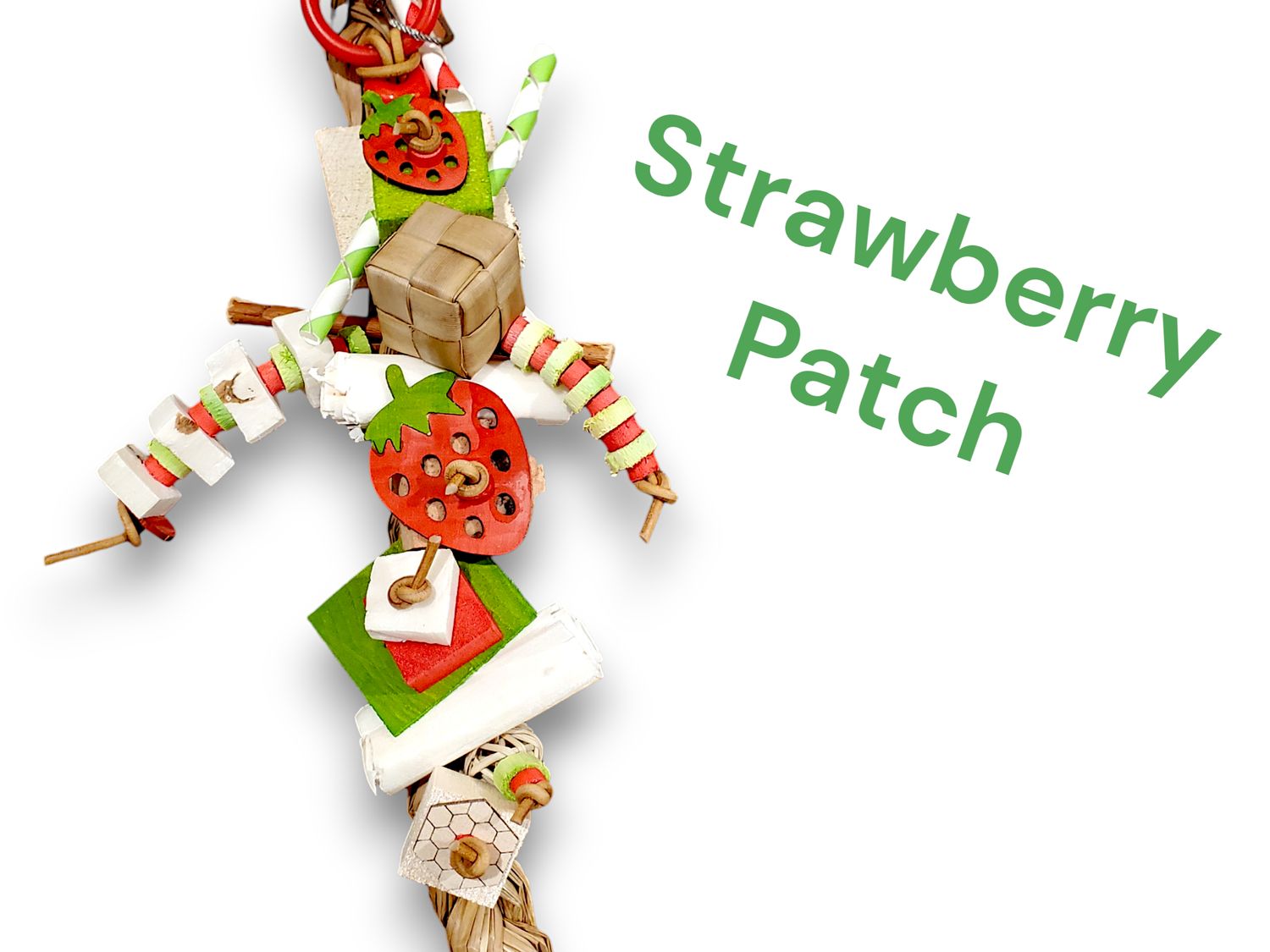 Strawberry Patch Shredder by Peter Piper Parrots