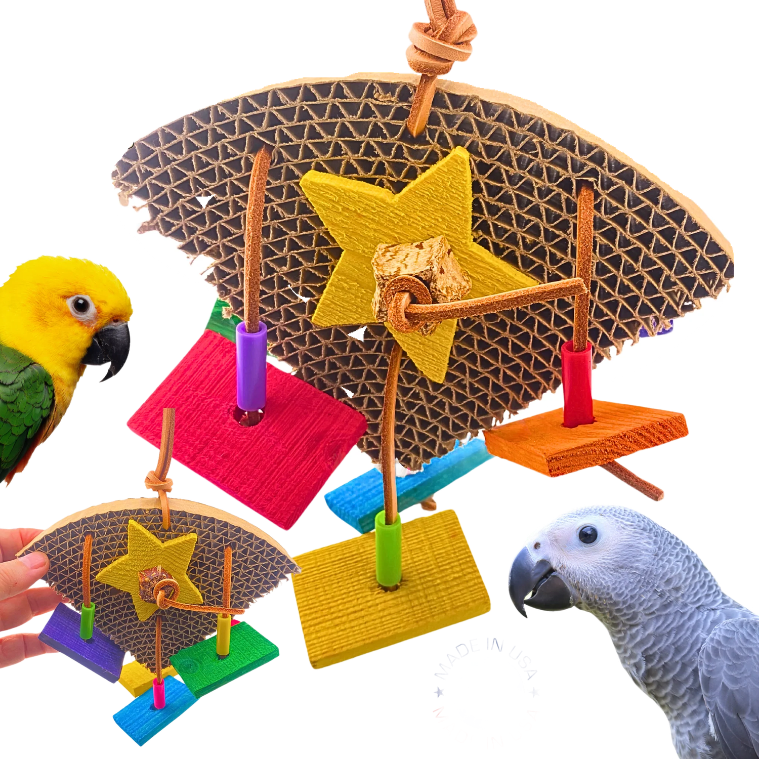Chomp Slice for Small and Medium Birds by Bonka Bird Toys