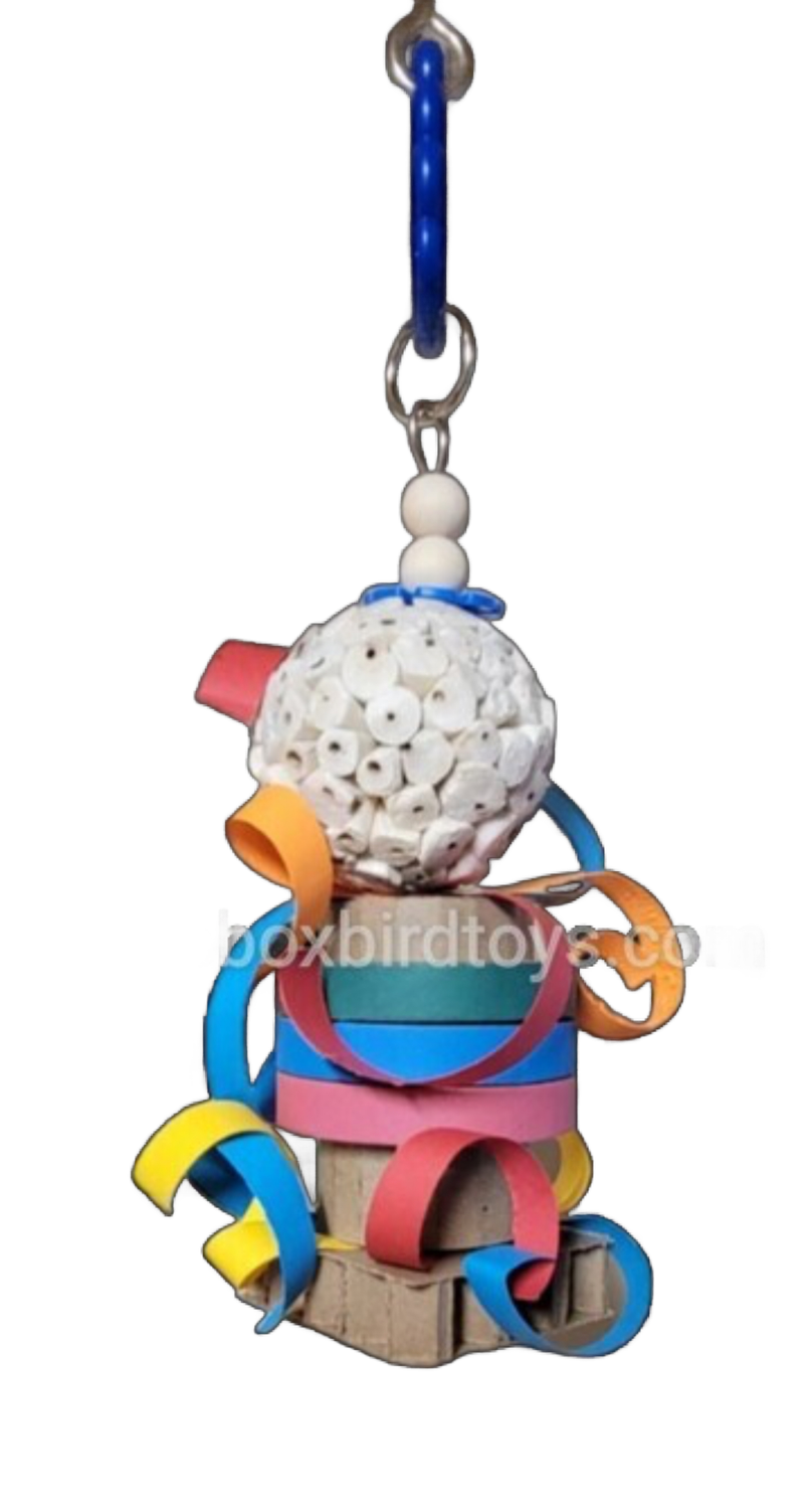 Curly Q by Birdie Box Bird Toys