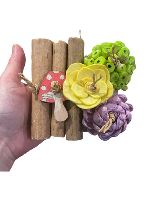 Mushrooms &#39;n Blooms - Wallboard Mini by Feathered Addictions