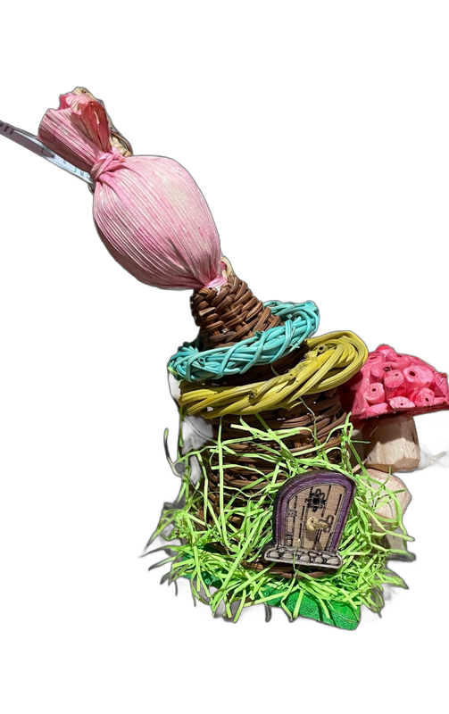 Fantastical Fairy Forest House by Feathered Addictions