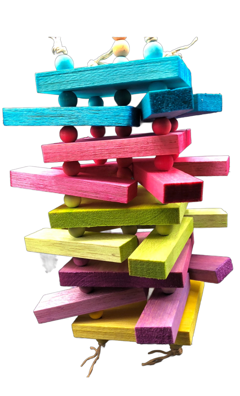 Humongous Rainbow Balsa Sticky Stacker - by Feathered Addictions