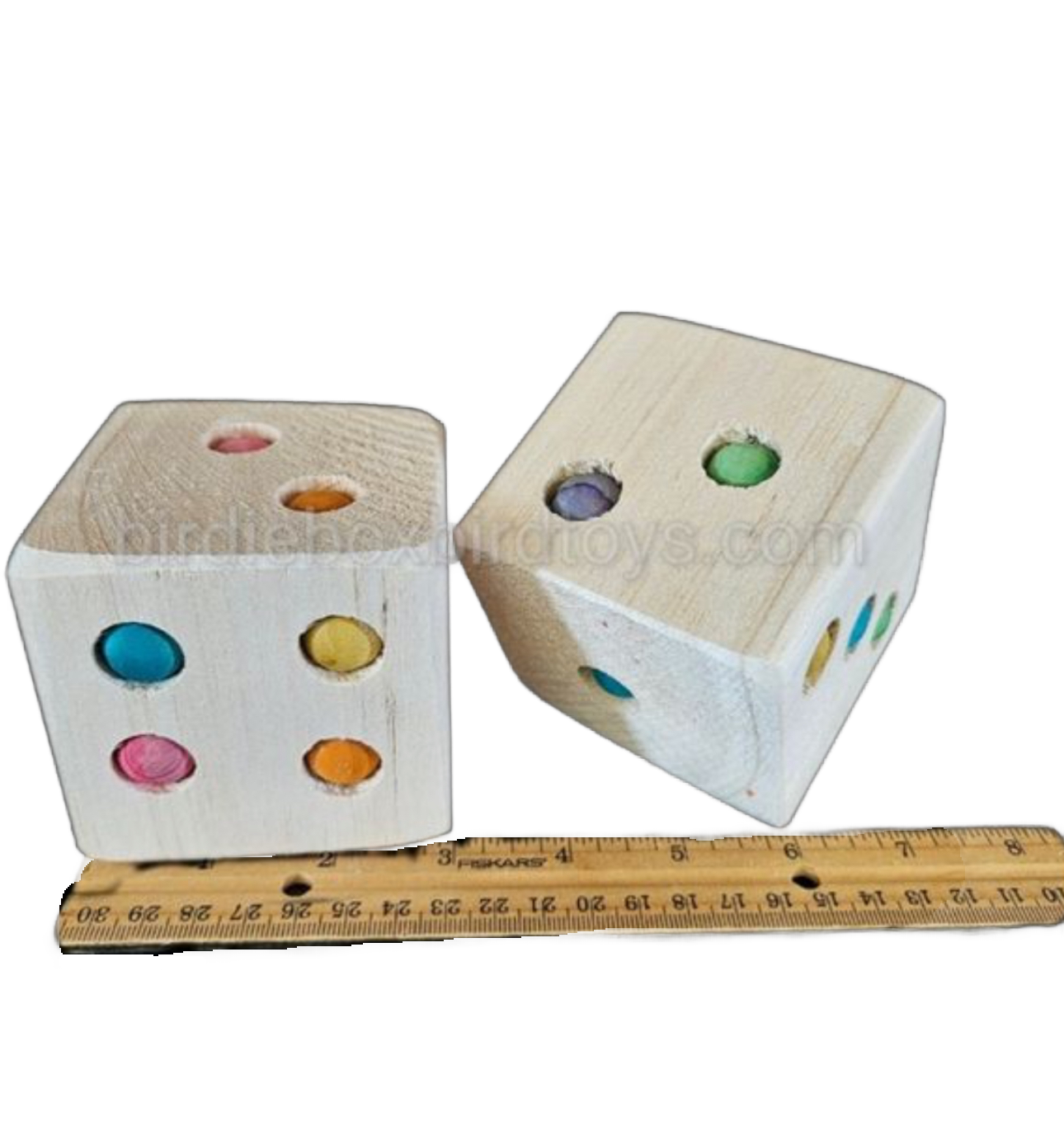 Dice! Roll Jumbo Floor Toy by Birdie Box Bird Toys