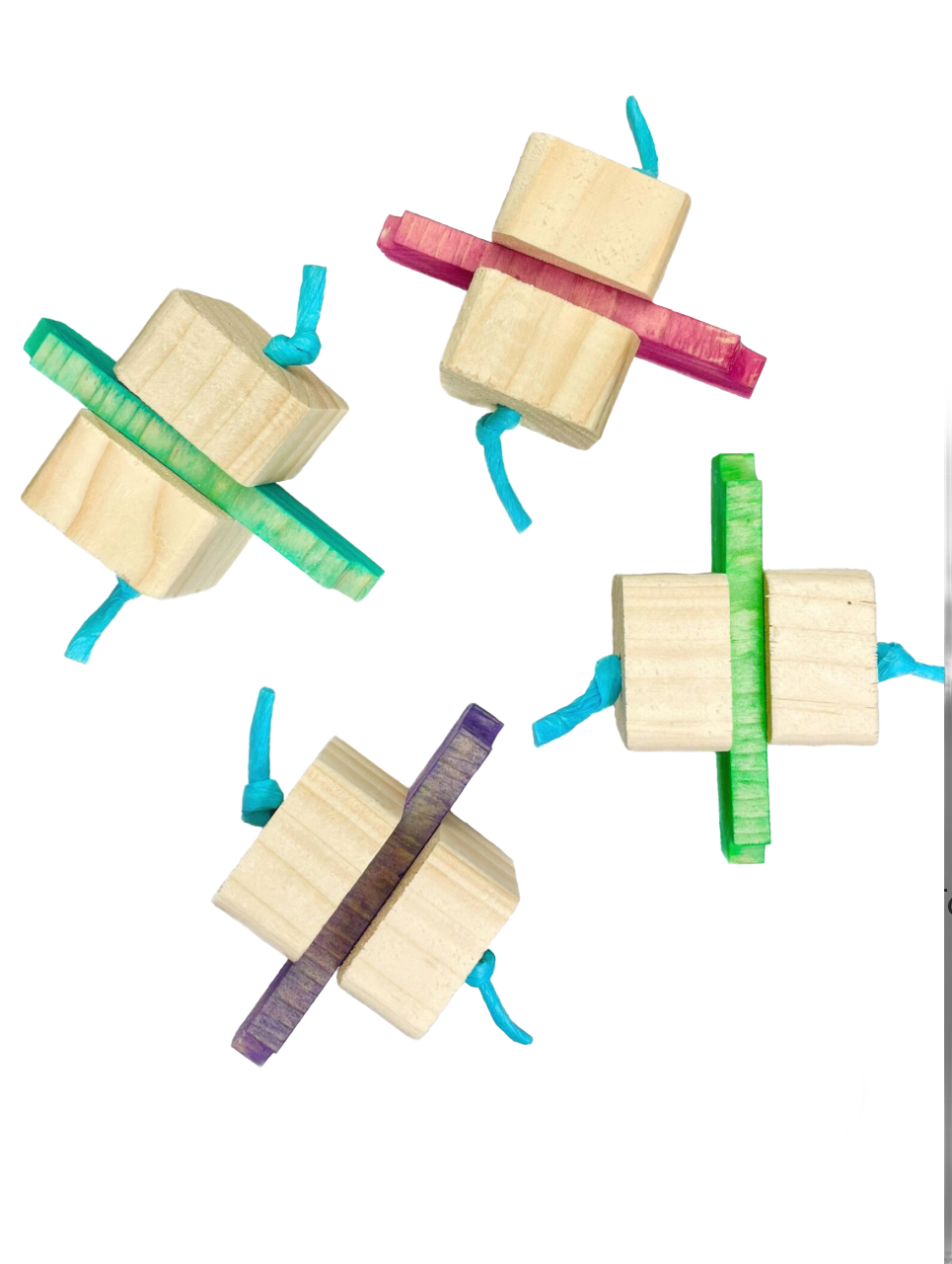 Pine Buddy Foot Toy by Pirate&#39;s Beak