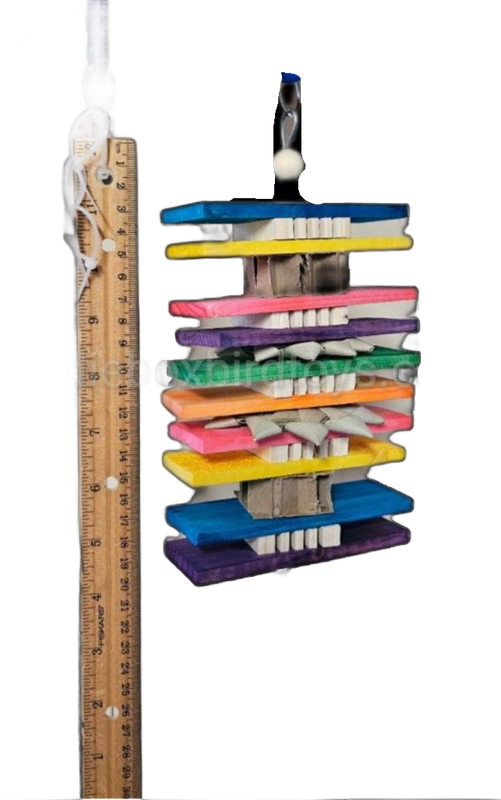 Decker Hanging Toy by Birdie Box Bird Toys