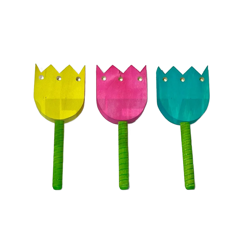 3 Pack of Fleur Foot Toy by Bite Me Birdie