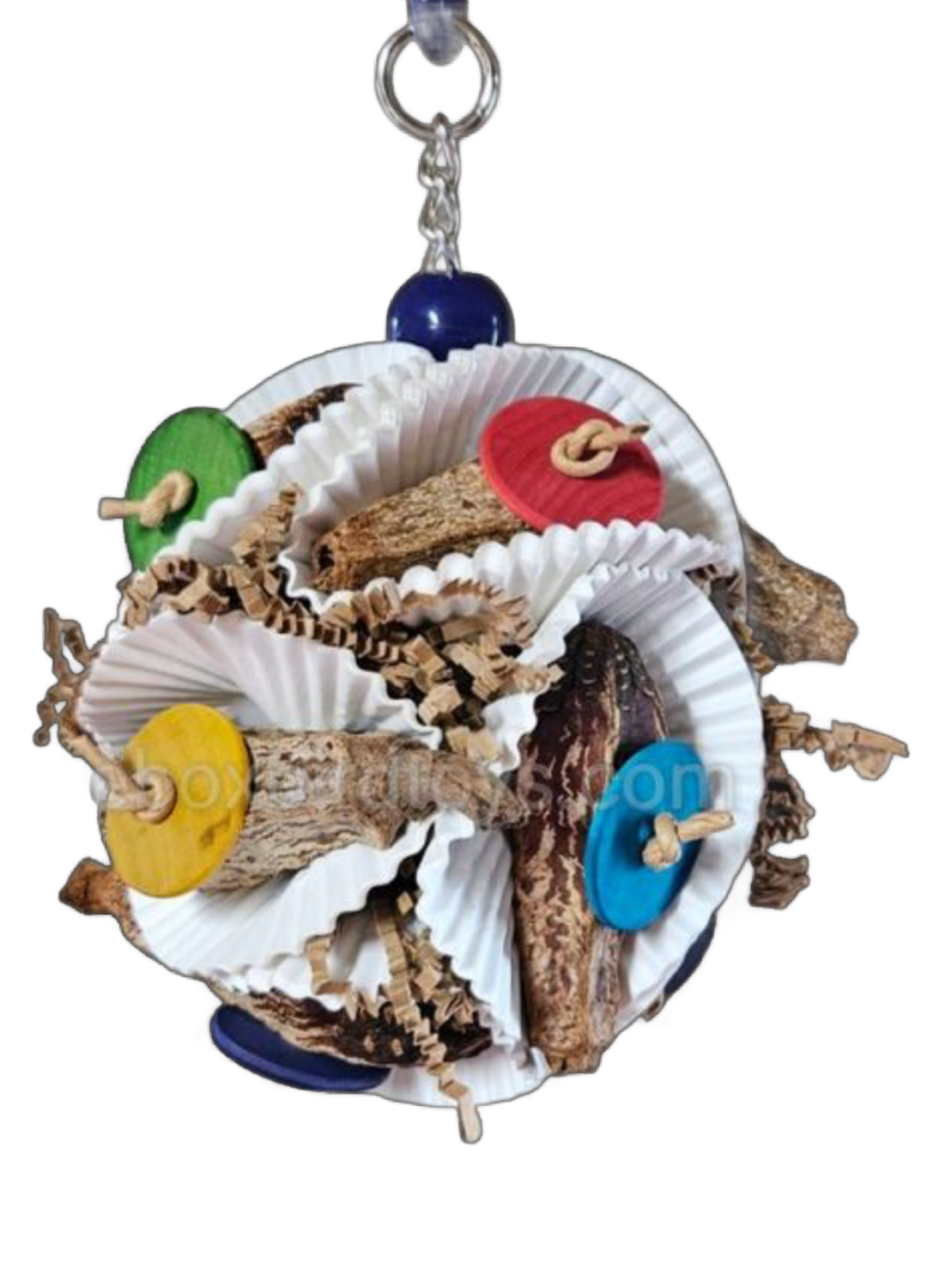 Pod Blossom Hanging Toy by Birdie Box Bird Toys