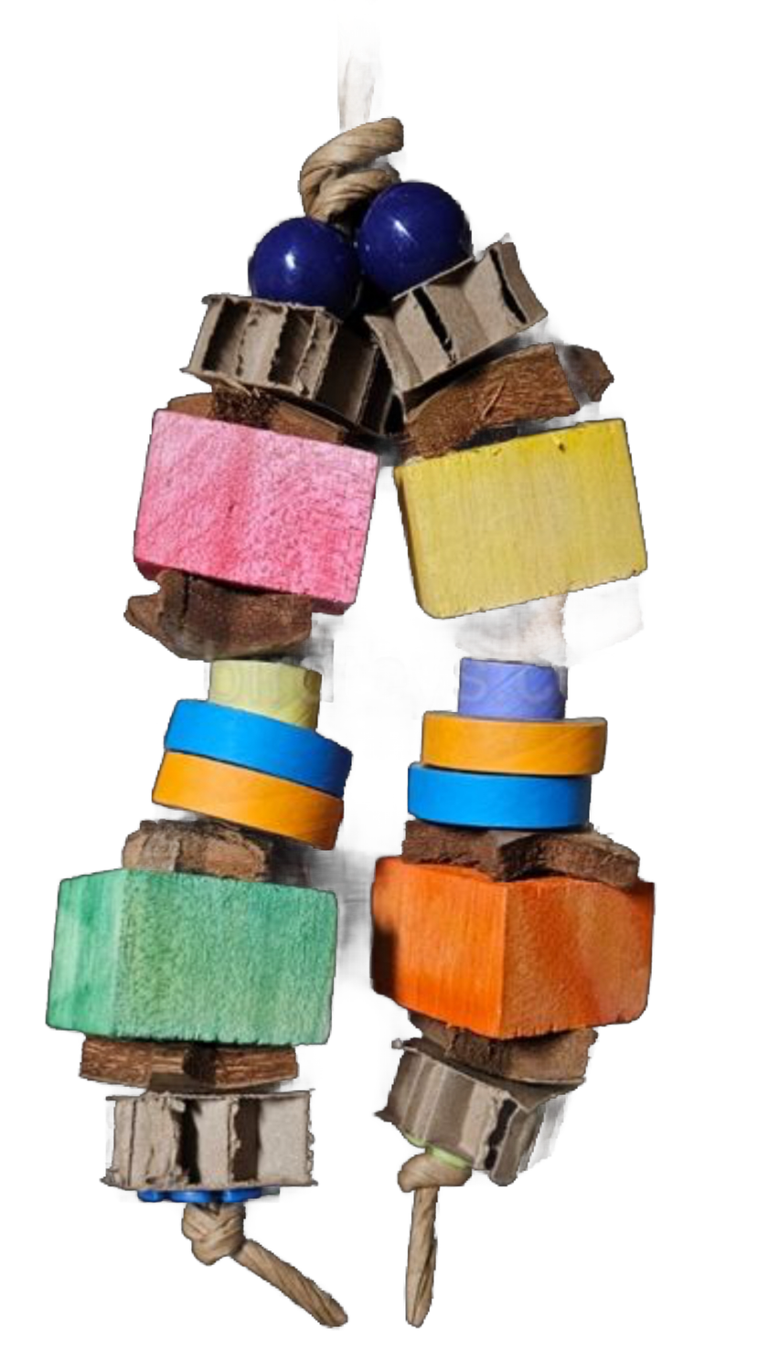 Bali Pop by Birdie Box Bird Toys