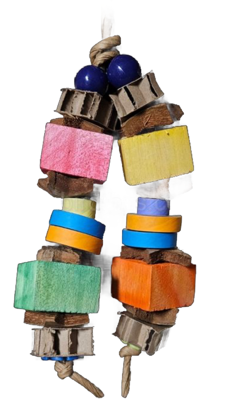 Bali Pop by Birdie Box Bird Toys