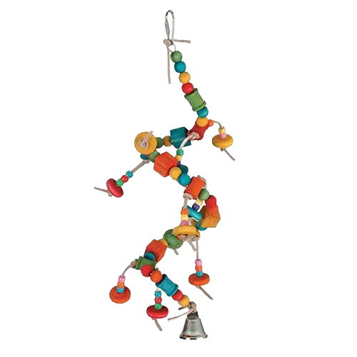 Active Curl Bird Toy for Tiny and Small Birds by Featherland Paradise