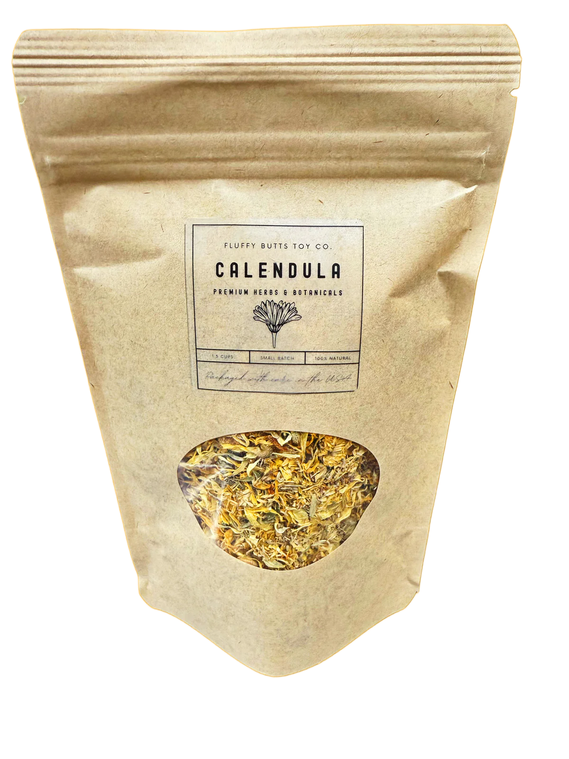 Dried Calendula Flowers 1.5 cups - by Bird Bites