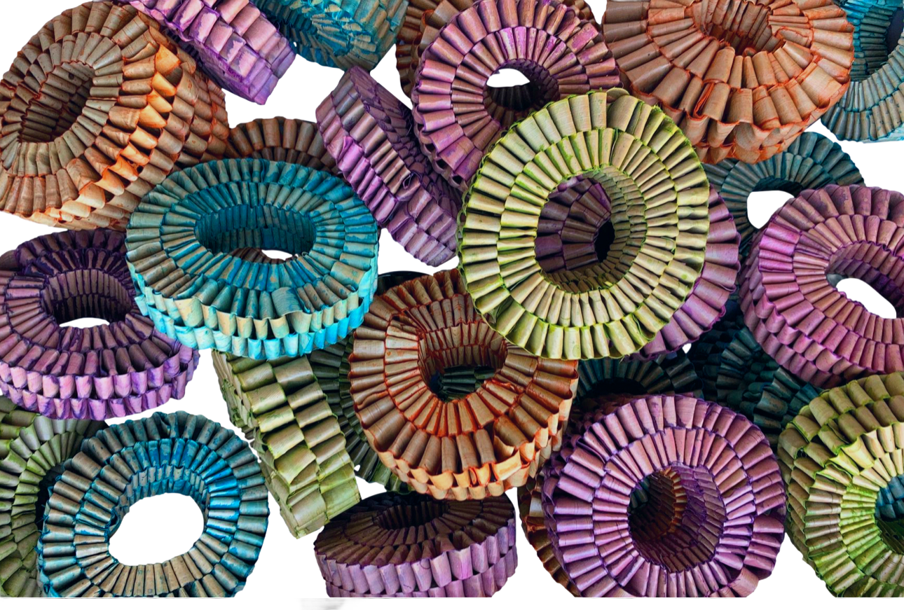 Light Palm Color Donut by Feathered Addictions