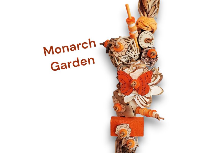 Monarch Garden Seagrass Shredder by Peter Piper Parrots -- Limited Edition