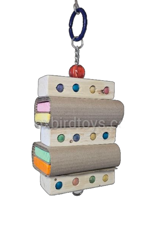 Poppy with Stainless by Birdie Box Bird Toys